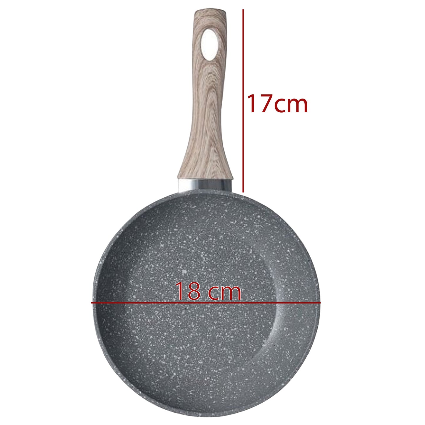 Sarten Antiadherente Base Difusora 18cm