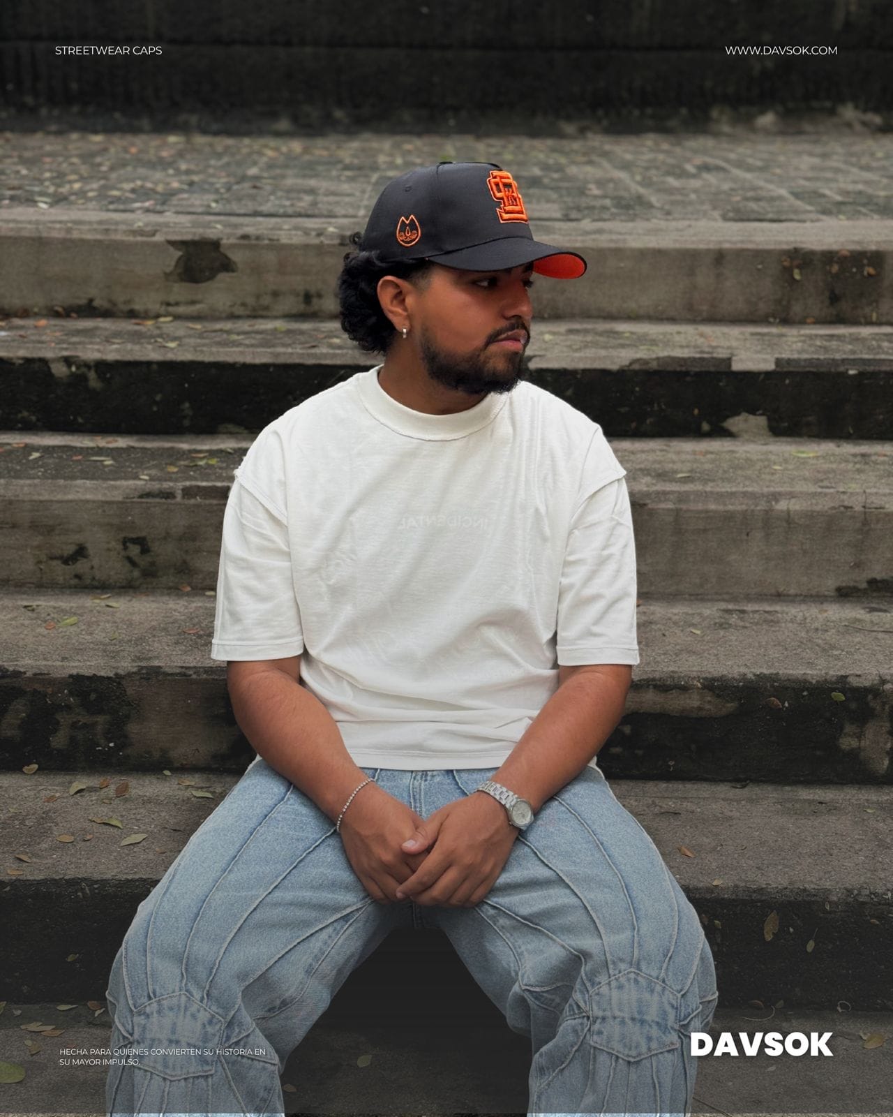 Gorra DAV Naranja