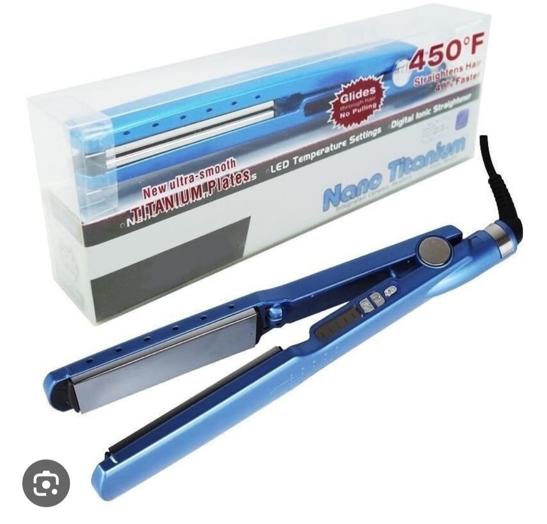 Plancha Nano Titanium Delgada