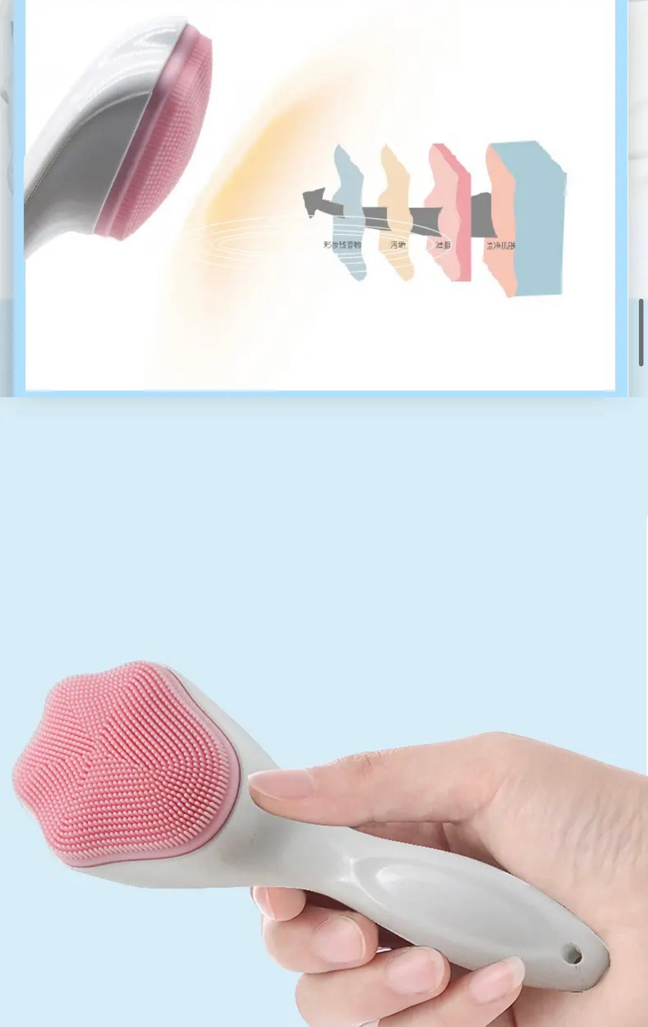 Cepillo facial