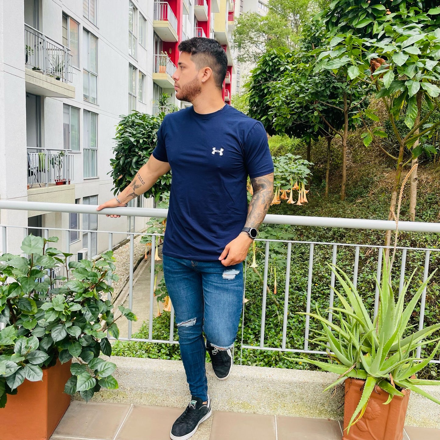 CAMISETA CABALLERO TELA FRIA UNDER