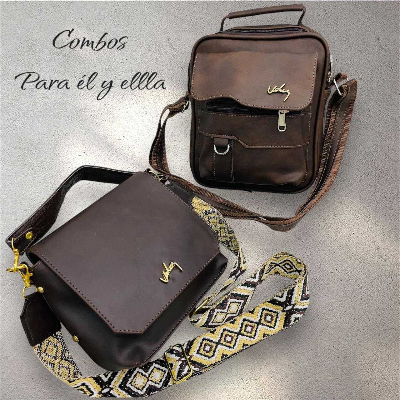 DUO CUERO DACOTA VLZ DAMA Y CABALLERO
