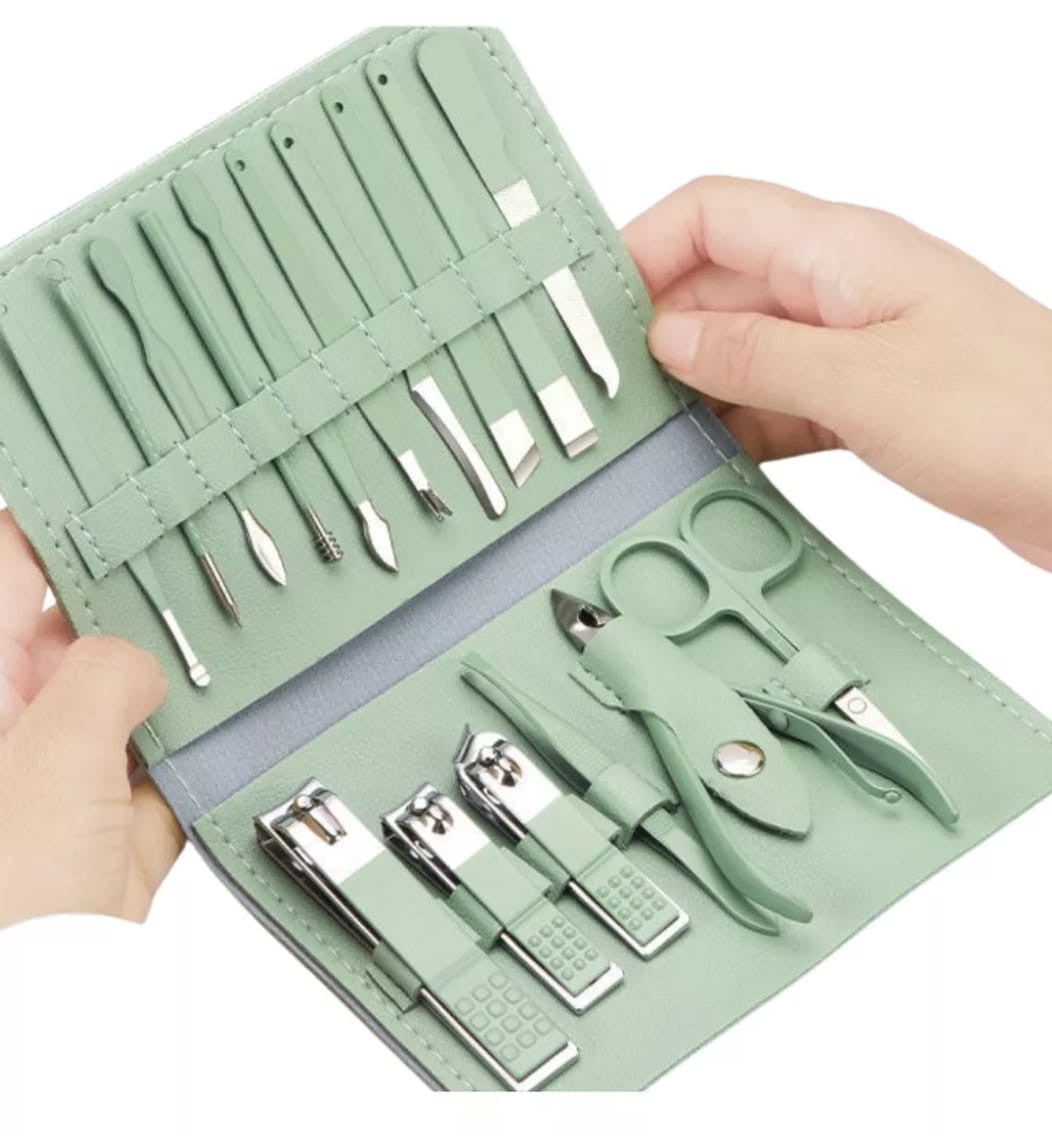 Kit Manicure Pedicure Cuidado 16 Piezas