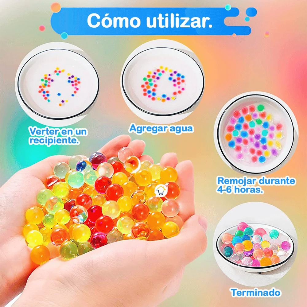 Paquete De Bolas Para Pistola De Hidroge