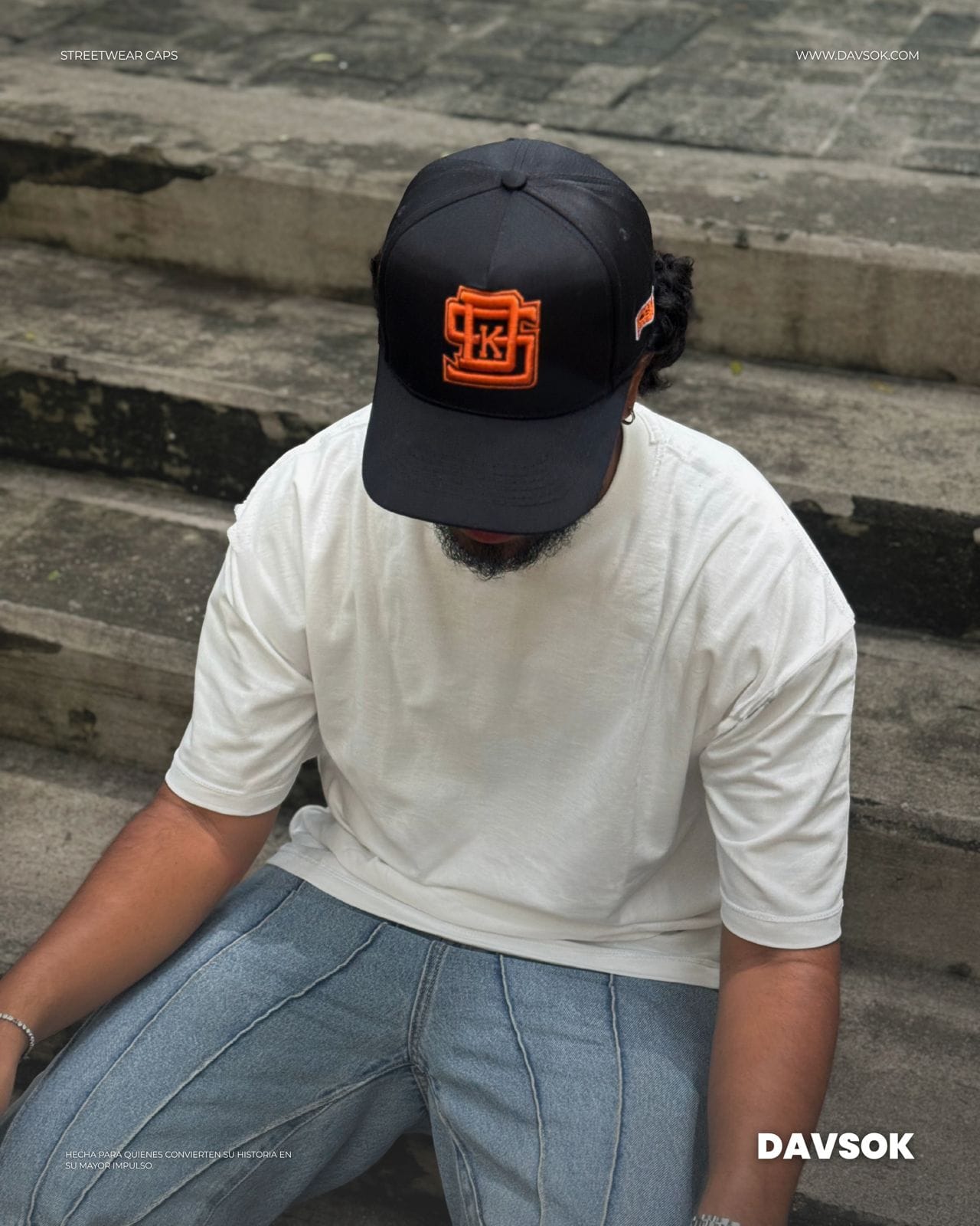 Gorra DAV Naranja