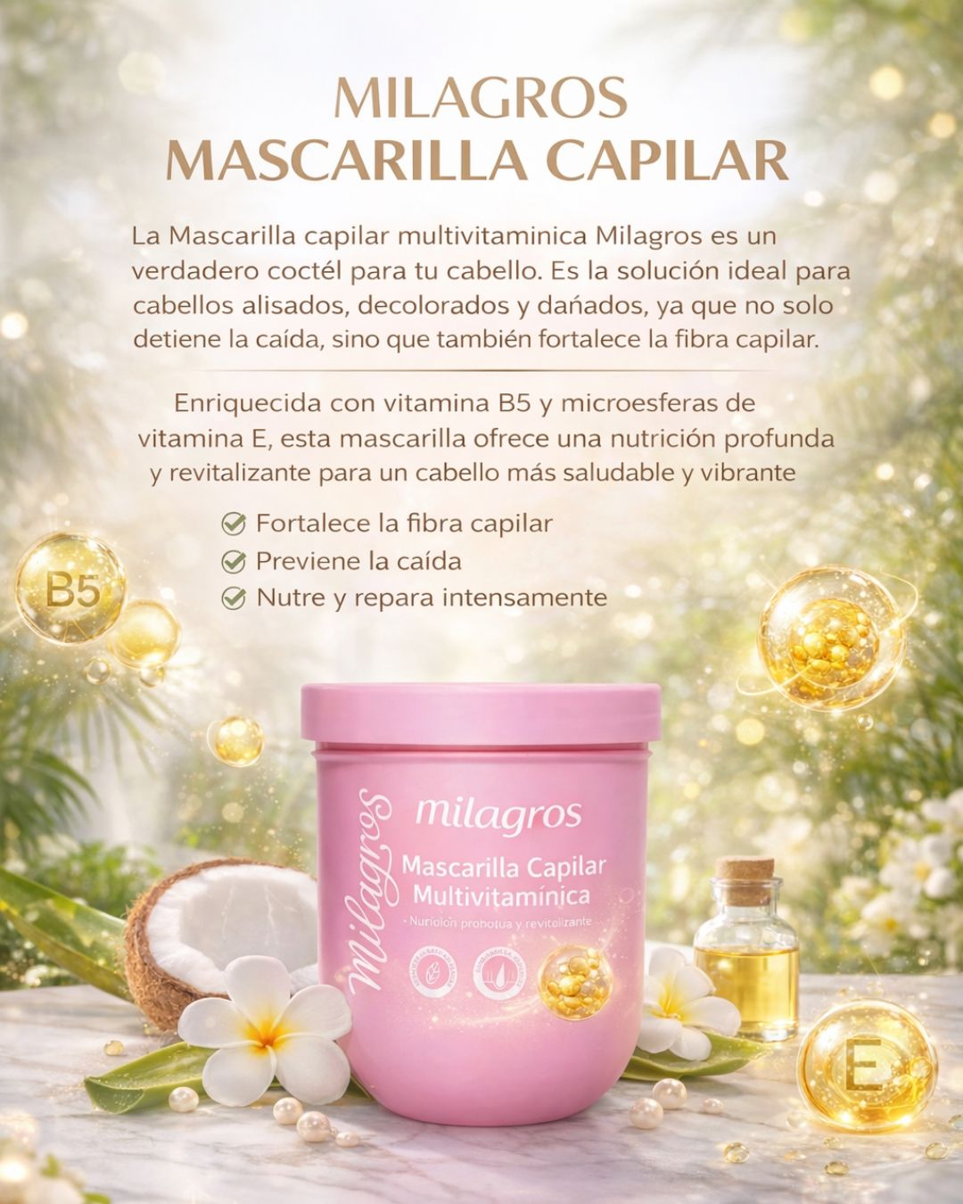 Macarilla Multivitaminica Milagros