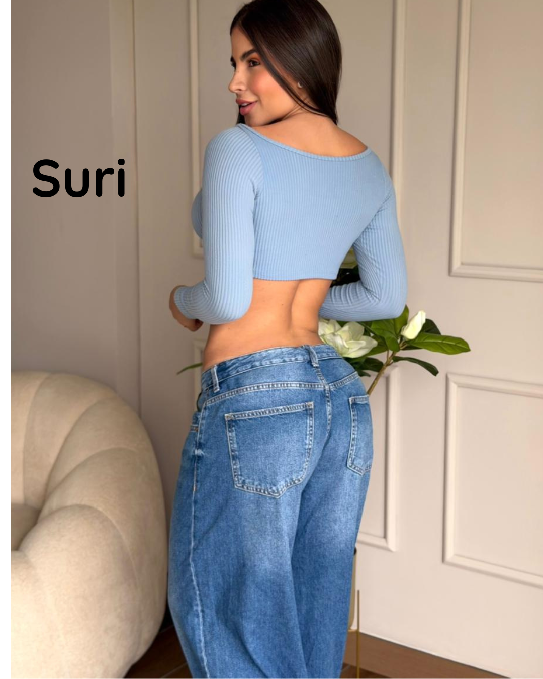 Blusa Dama En Rib: Suri