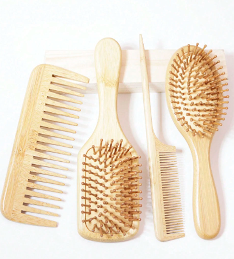 Kit ecológico de cepillos de bambú