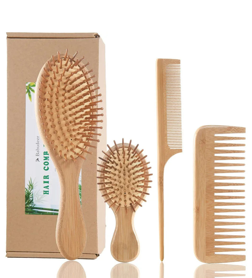 Kit ecológico de cepillos de bambú