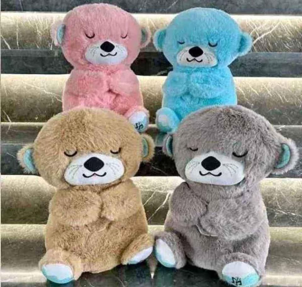 Peluche que respira nutria, regalo
