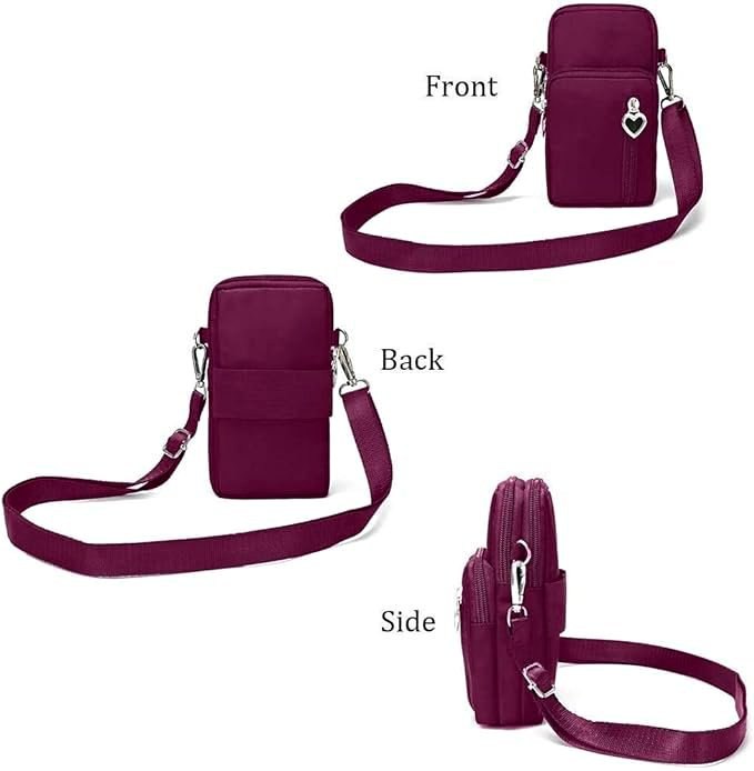 Bolso Portacelular Corazón